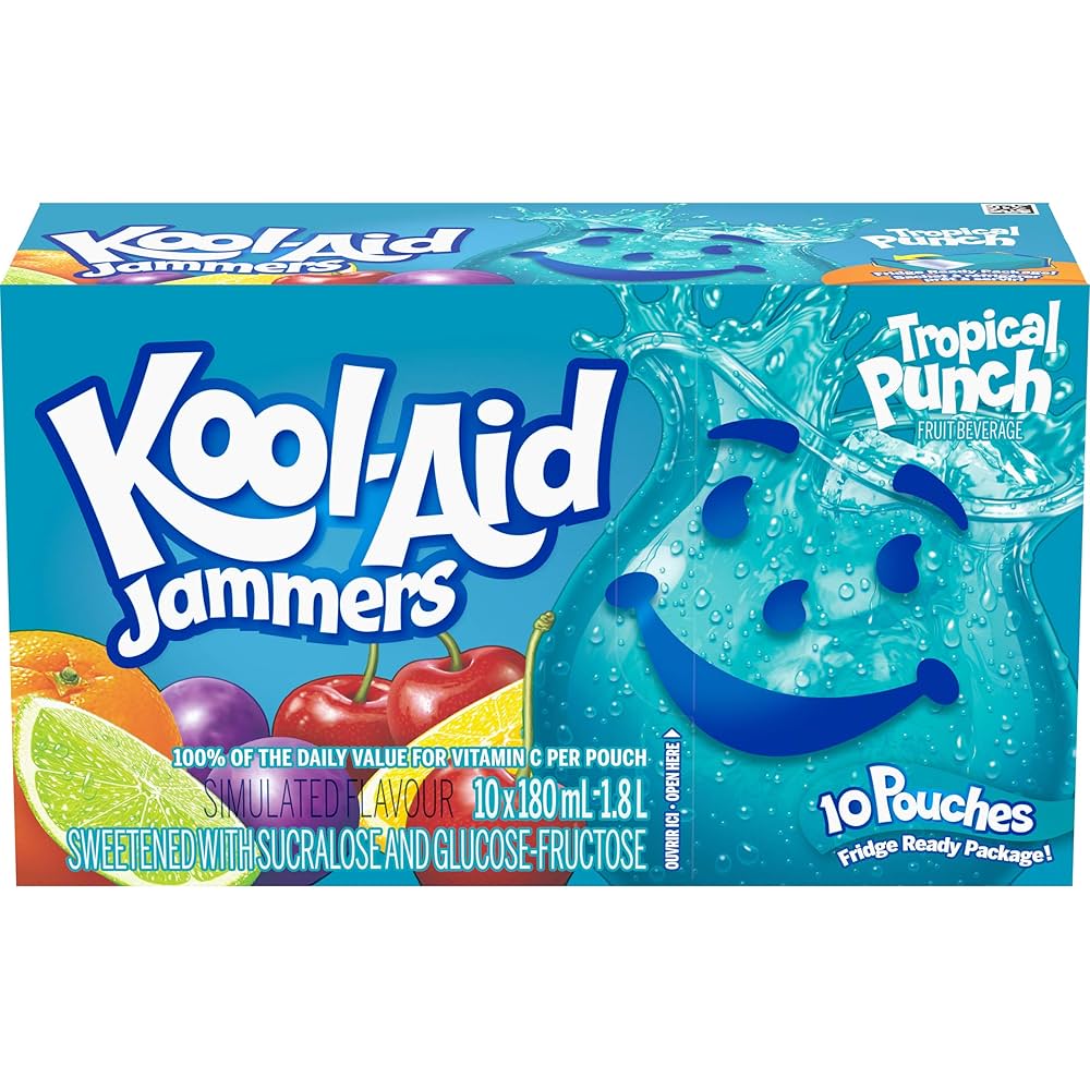 Kool-Aid Jammers 3種類×10個 30パウチバラエティパック Kool-Aid Jammers 3種類×10個 30パウチバラエティパック Kool